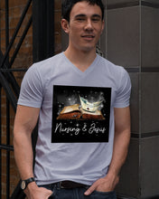 Load image into Gallery viewer, Nursing And Jesus Gift For Family Guys V-Neck
