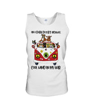 Load image into Gallery viewer, On A Dark Desert Highway Meaningful Gift For Dog Lovers Unisex Tank Top
