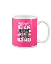 Load image into Gallery viewer, I Ain't Perfect But I Do Have A DD-214 For An Old Man Trending Mug
