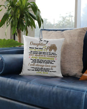 Load image into Gallery viewer, Mom Gift For Daughter Never Feel That You Alone Pillow Cover
