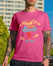 Load image into Gallery viewer, I'm Retired Skiing Is My Job Mountainous Terrain Guys Tee
