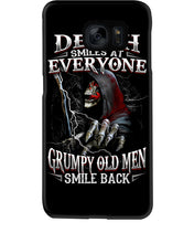 Load image into Gallery viewer, Death Smiles At Everyone Grumpy Old Men Smile Back Gift For Men Phone case
