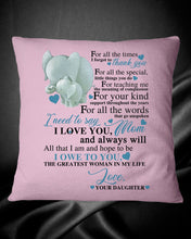 Load image into Gallery viewer, Gift For Abuelo I Love You And Always Will   Custom Design Pillow Cover
