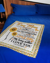 Load image into Gallery viewer, Sunflower Present For Mom Let You Know You're Appreciated  Trending Fleece Blanket
