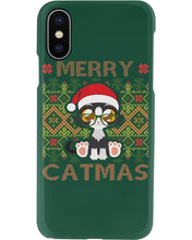 Load image into Gallery viewer, Merry Catmas Cute Funny Gifts Phone case
