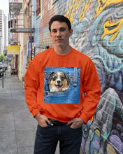 Load image into Gallery viewer, Australian Shepherd In Denim Pocket Gift For Dog Lovers Sweatshirt

