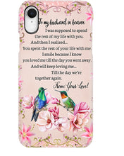 Load image into Gallery viewer, Til The Day We're Together Humming Birds Phone case
