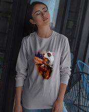 Load image into Gallery viewer, Dogo Argentino American Wings Gift For Dog Lovers Unisex Long Sleeve

