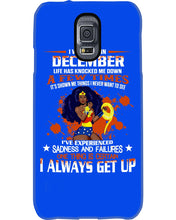 Load image into Gallery viewer, December Superwoman  Life Has Knocked Me Down Birthday Meaningful Gift Phone case

