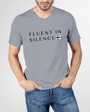 Load image into Gallery viewer, Fluent In Silence Custom Design For Personalized Nation Gift Guys V-Neck
