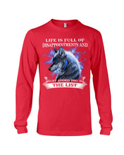Load image into Gallery viewer, Life Is Full Of Disappoinments And Just Added You To The List Unisex Long Sleeve
