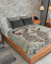 Load image into Gallery viewer, Go Hunting Grandma Gift For Granddaughter My Love For You Sherpa Blanket
