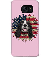 Load image into Gallery viewer, English Cocker Spaniel US Sunflower Gift For Dog Lovers Phone case
