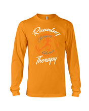 Load image into Gallery viewer, Running Cheaper Than Therapy Gift For Running Lovers Unisex Long Sleeve
