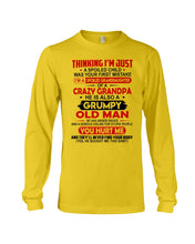 Load image into Gallery viewer, I'm Just A Spoiled Child I'm A Spoiled Granddaughter Of A Crazy Grandpa Unisex Long Sleeve
