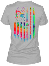 Load image into Gallery viewer, Market Trendz Proud Tow Truck Operator's Wife Colorful Design Ladies Tee
