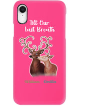Load image into Gallery viewer, Custom Name Deers Gift For Boyfriend Till Our Last Breath Phone case

