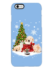 Load image into Gallery viewer, Funny Golden Retrievers Sleep In Red Boots Gift For Dog Lovers Phone case
