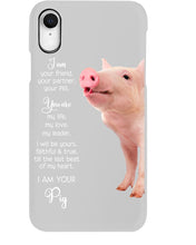 Load image into Gallery viewer, Pig I'm Your Friend Gift For Pig Lovers Phone case
