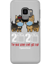 Load image into Gallery viewer, Tzu Shih 2020 The Year When Shit Got Real Custom Design Phone case
