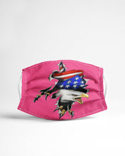 Load image into Gallery viewer, Eagle Giant Scratch USA Flag Gift For Women Cloth Face Mask
