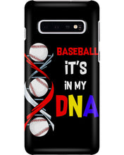 Load image into Gallery viewer, Baseball Be My DNA Gift For Sport Lovers Phone case

