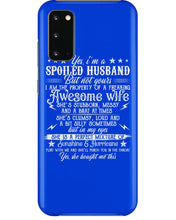 Load image into Gallery viewer, Shes Stubborn Messy And A Brat At Times Black Gift For Husband Phone case
