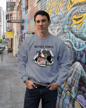 Load image into Gallery viewer, Pitbull Six Feet People Gift For Pitbull Lovers Sweatshirt
