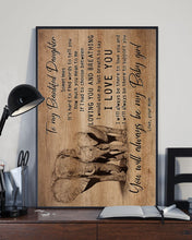 Load image into Gallery viewer, Mom Gift For Daughter You'll Always Be My Baby Girl Vertical Poster
