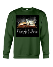 Load image into Gallery viewer, Nursing And Jesus Gift For Family Sweatshirt

