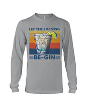Load image into Gallery viewer, Lovely Phone Case Let The Evening Be-Gin Retro Vintage Unisex Long Sleeve
