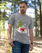 Load image into Gallery viewer, Funny Golden Retrievers Sleep In Red Boots Gift For Dog Lovers Guys Tee
