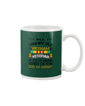 Load image into Gallery viewer, I'm A Grumpy Old Vietnam Veteran Special  Custom Design Mug
