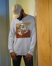 Load image into Gallery viewer, Three Cute Shih Tzu In Bag Gift For Dog Lovers Unisex Long Sleeve
