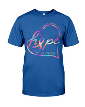 Load image into Gallery viewer, Hope For A Cure Multiple Sclerosis Awareness Guys Tee
