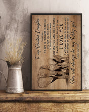 Load image into Gallery viewer, Mom Gift For Daughter You'll Always Be My Baby Girl Vertical Poster
