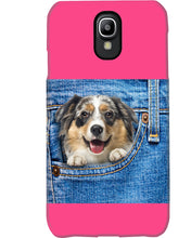 Load image into Gallery viewer, Australian Shepherd In Denim Pocket Gift For Dog Lovers Phone case

