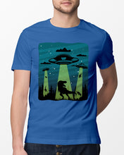 Load image into Gallery viewer, UFA Dinosaur T Rex Sky Full Of Stars Guys Tee
