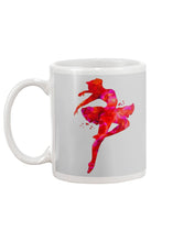 Load image into Gallery viewer, Colorful Red Pink Ballet Girl Gift For Ballet Dancer Mug
