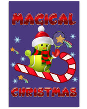 Load image into Gallery viewer, Tennis Players Magical Christmas Snowman Gift For Women Vertical Poster
