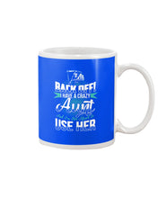 Load image into Gallery viewer, Back Off I Have A Crazy Aunt And I'm Not Afraid To Use Her Mug
