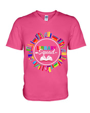 Load image into Gallery viewer, Librarian Library Squad Special Custom Design For Book Lovers Guys V-Neck
