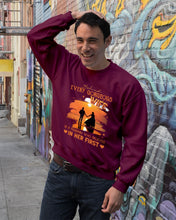 Load image into Gallery viewer, Behind Every Gorgeous Wife Is A Husband Who Believes In Her First Trending Sweatshirt
