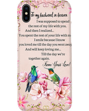 Load image into Gallery viewer, Til The Day We're Together Humming Birds Phone case
