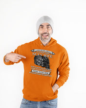 Load image into Gallery viewer, Shes Stubborn Messy And A Brat At Times Black Gift For Husband Hoodie

