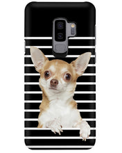 Load image into Gallery viewer, ln Chihuahua Horizontal Stripes Gift For Dog Lovers Phone case
