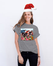 Load image into Gallery viewer, American Flag Sky Flower German Shepherd Gift For Dog Lovers Guys Tee
