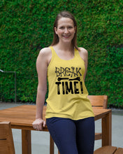 Load image into Gallery viewer, Break Bone Time White Background Gift For Women Ladies Flowy Tank
