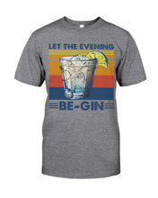 Load image into Gallery viewer, Lovely Phone Case Let The Evening Be-Gin Retro Vintage Guys Tee
