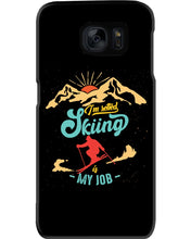 Load image into Gallery viewer, I'm Retired Skiing Is My Job Mountainous Terrain Phone case
